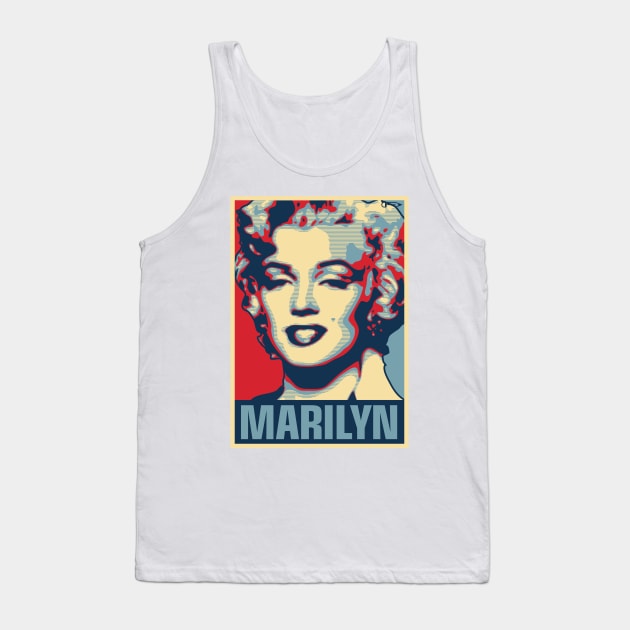 Marilyn Tank Top by DAFTFISH